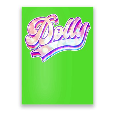 Retro Vintage Dolly Poster