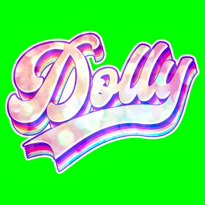 Retro Vintage Dolly Poster