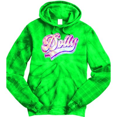 Retro Vintage Dolly Tie Dye Hoodie