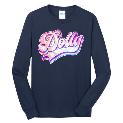 Retro Vintage Dolly Tall Long Sleeve T-Shirt