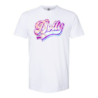 Retro Vintage Dolly Softstyle® CVC T-Shirt