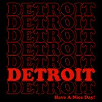 Retro Vintage Detroit Have A Nice Day Apron
