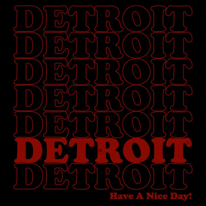 Retro Vintage Detroit Have A Nice Day Mug