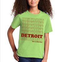 Retro Vintage Detroit Have A Nice Day Kids T-Shirt