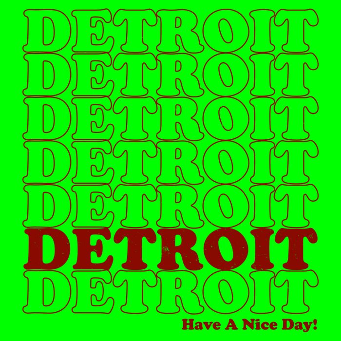 Retro Vintage Detroit Have A Nice Day Kids T-Shirt