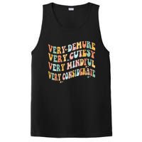 Retro Very Demure Very Cutesy Very Mindful Very Considerate PosiCharge Competitor Tank