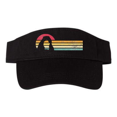 Retro Vintage Delicate Arch Silhouette Arches National Park Visor