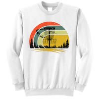 Retro Vintage Disc Golf Frolf Flying Disc Sport Lover Outfit  Sweatshirt