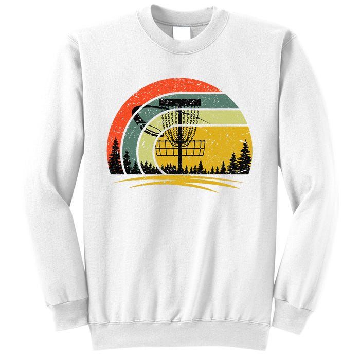 Retro Vintage Disc Golf Frolf Flying Disc Sport Lover Outfit  Sweatshirt