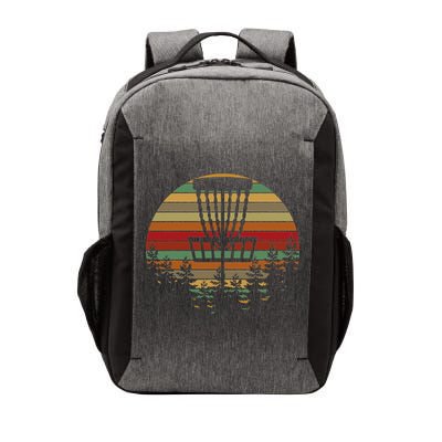 Retro Vintage Disc Golf Frolf Flying Disc Sport Lover Vector Backpack
