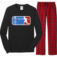 Retro Vintage Disc Golf Disc Golf Clothing Gift Long Sleeve Pajama Set