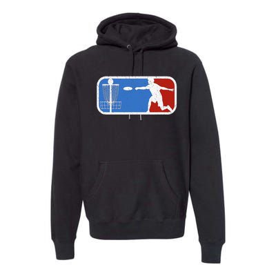 Retro Vintage Disc Golf Disc Golf Clothing Gift Premium Hoodie