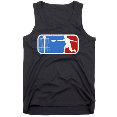 Retro Vintage Disc Golf Disc Golf Clothing Gift Tank Top