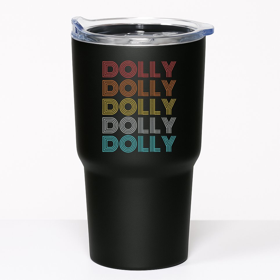 Retro Vintage Dolly Tumbler