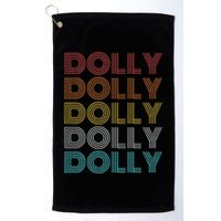 Retro Vintage Dolly Golf Towel