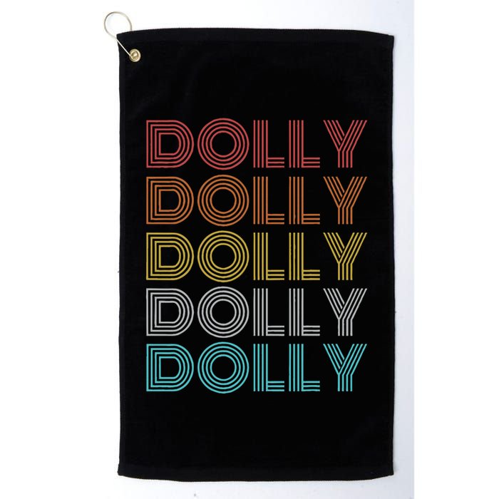 Retro Vintage Dolly Golf Towel