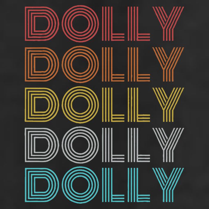Retro Vintage Dolly Golf Towel