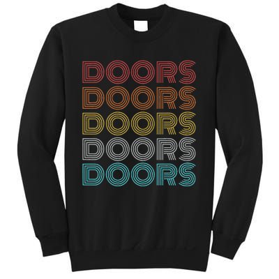 Retro Vintage Doors Sweatshirt