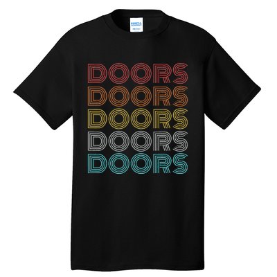 Retro Vintage Doors Tall T-Shirt