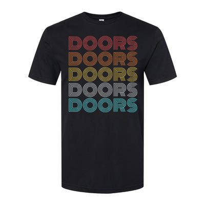 Retro Vintage Doors Softstyle® CVC T-Shirt