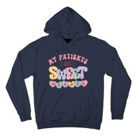 Retro Valentine's Day Nurse My Patients Are Sweet Hearts CNA Hoodie