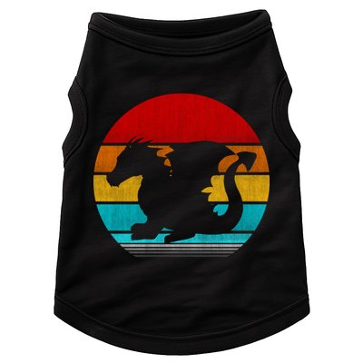 Retro Vintage Dragon Doggie Tank