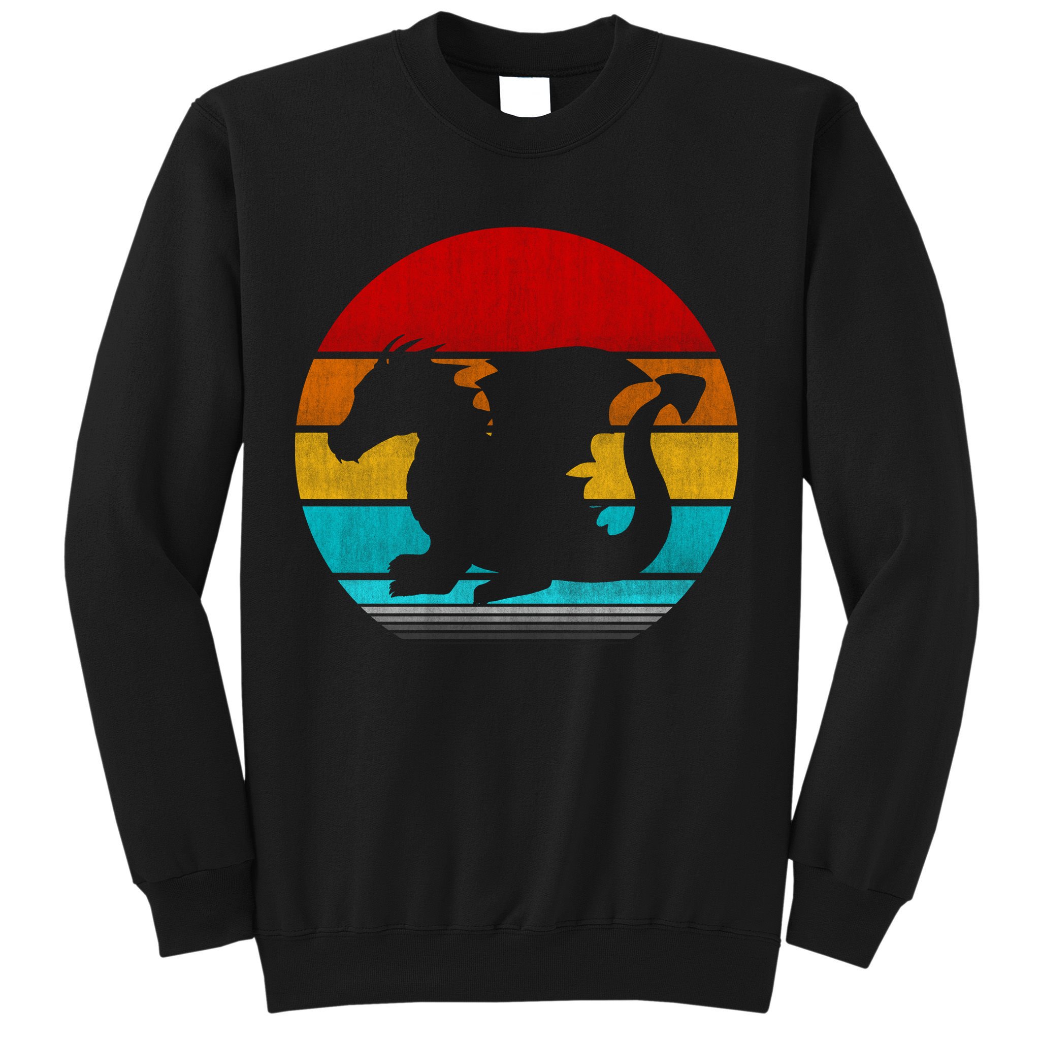 Retro Vintage Dragon Sweatshirt