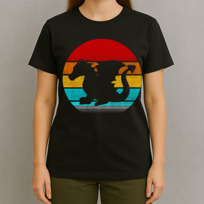 Retro Vintage Dragon T-Shirt