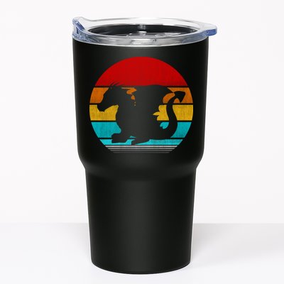 Retro Vintage Dragon Tumbler