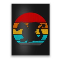 Retro Vintage Dragon Poster