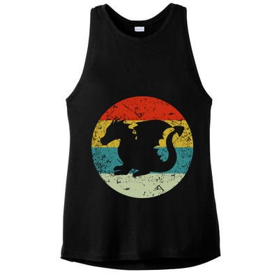 Retro Vintage Dragon Ladies PosiCharge Tri-Blend Wicking Tank