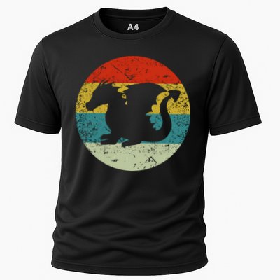 Retro Vintage Dragon Cooling Performance Crew T-Shirt