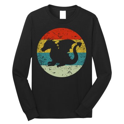Retro Vintage Dragon Long Sleeve Shirt