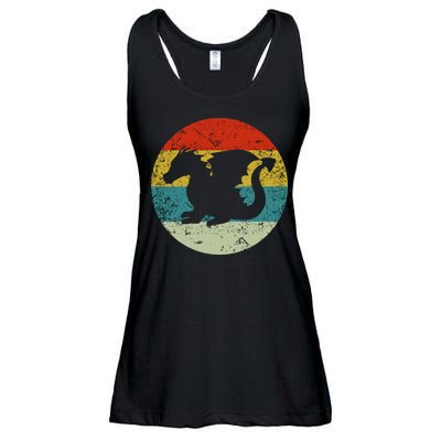 Retro Vintage Dragon Ladies Essential Flowy Tank