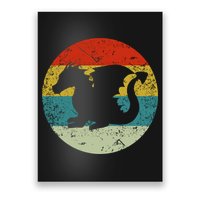 Retro Vintage Dragon Poster