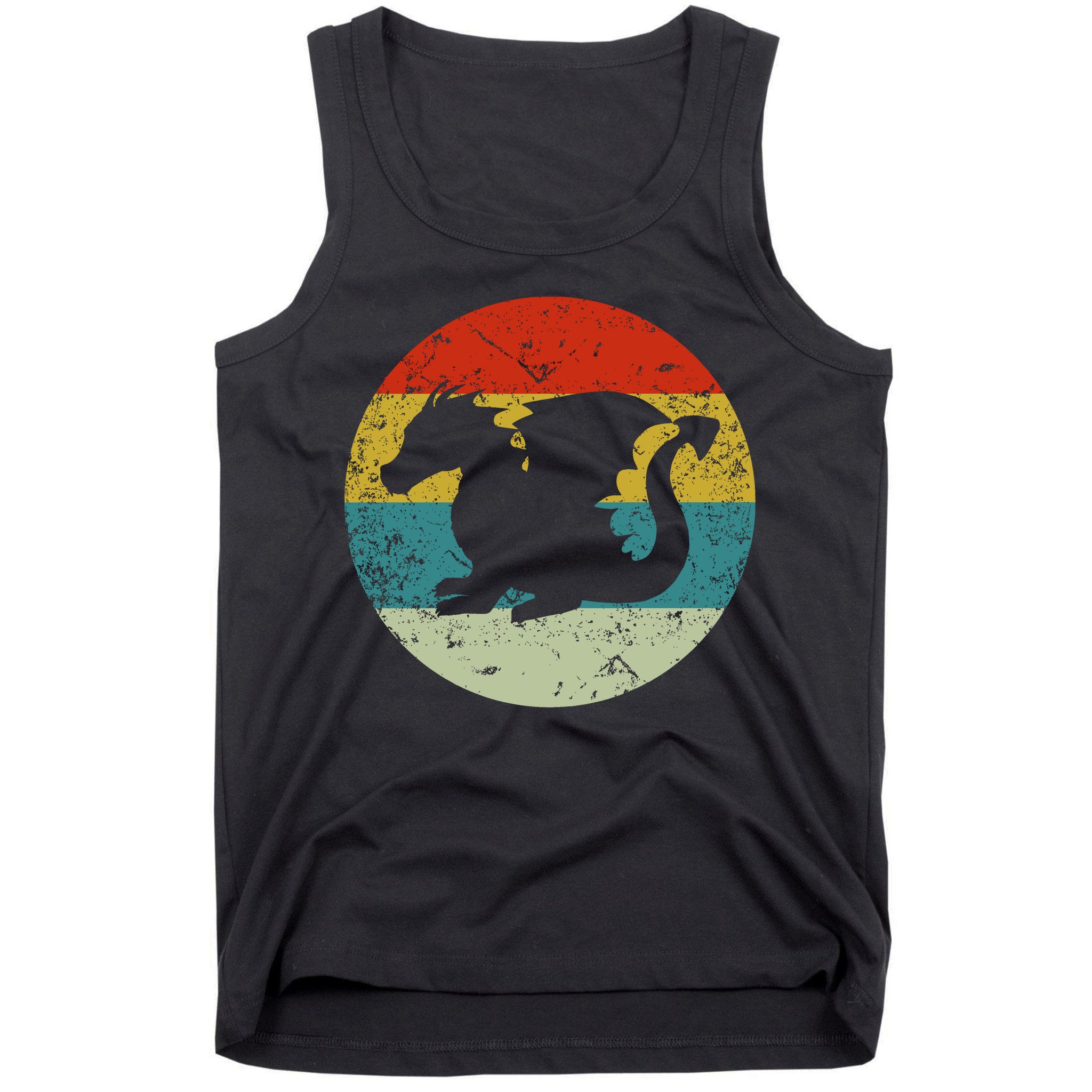 Retro Vintage Dragon Tank Top