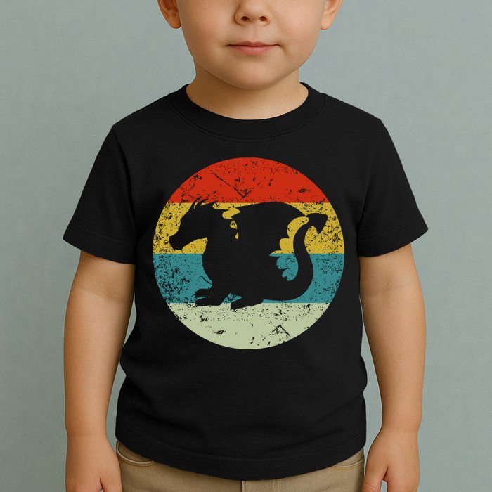 Retro Vintage Dragon Toddler T-Shirt