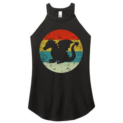 Retro Vintage Dragon Women's Perfect Tri Rocker Tank
