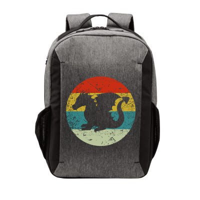 Retro Vintage Dragon Vector Backpack