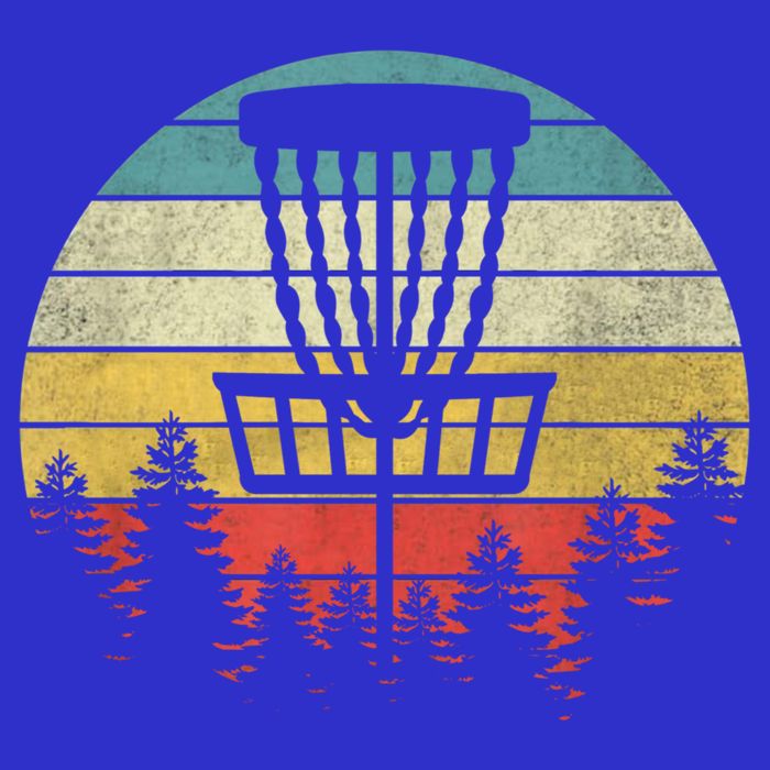 Retro Vintage Disc Golf Gift Frolf Flying Disc Sport Gift Button