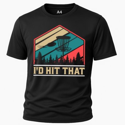 Retro Vintage Disc Golf Shirt Frolf Flying Disc Sport Performance Shirt