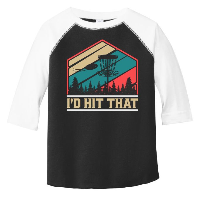 Retro Vintage Disc Golf Shirt Frolf Flying Disc Sport Toddler Fine Jersey T-Shirt