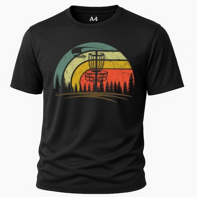 Retro Vintage Disc Golf Shirt Frolf Flying Disc Sport Performance Shirt