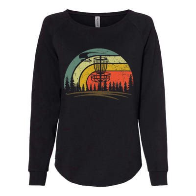 Retro Vintage Disc Golf Shirt Frolf Flying Disc Sport Womens California Wash Sweatshirt