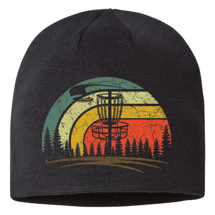 Retro Vintage Disc Golf Frolf Flying Disc Sport Lover Sustainable Beanie