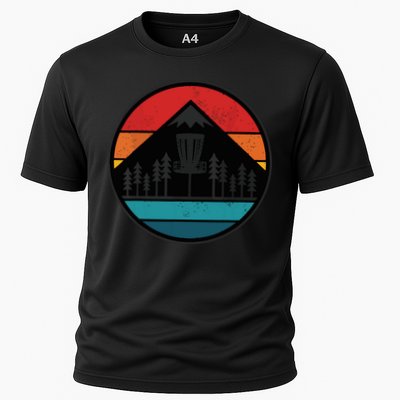 Retro Vintage Disc Golf Frolf Flying Disc Sport Performance Shirt