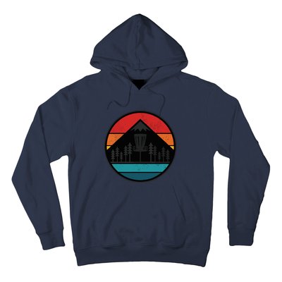 Retro Vintage Disc Golf Frolf Flying Disc Sport Hoodie