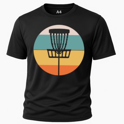 Retro Vintage Disc Golf Funny Frolf Flying Disc Sport Performance Shirt