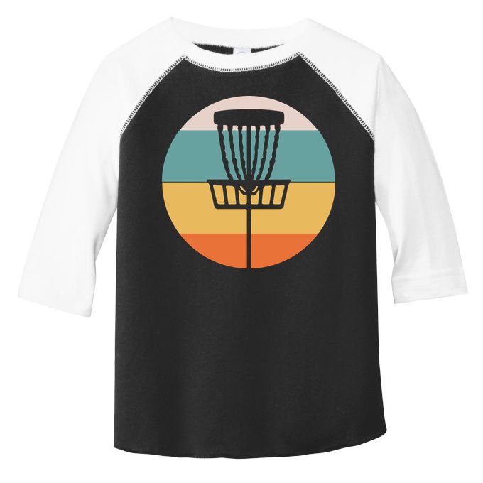 Retro Vintage Disc Golf Funny Frolf Flying Disc Sport Toddler Fine Jersey T-Shirt
