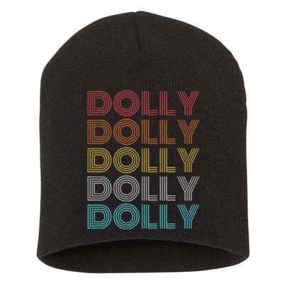 Retro Vintage Dolly Short Acrylic Beanie